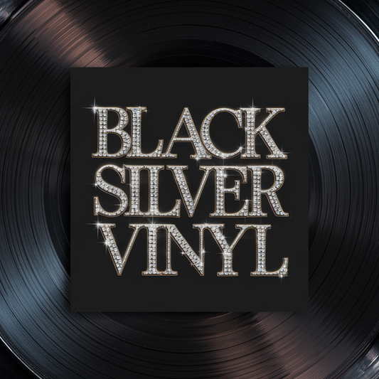 Black Silver Vinyl