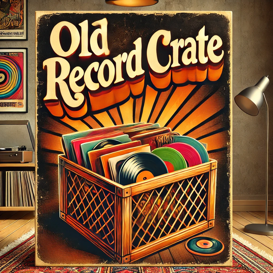 Old Record Crate