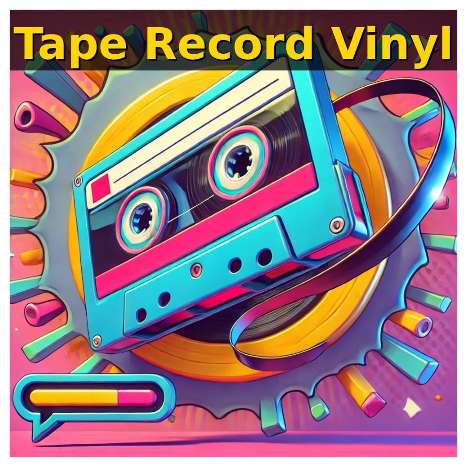 Tape Record Vinyl